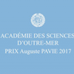 Académie des Sciences d'Outre-Mer PRIX Auguset PAVIE 2017