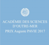 Académie des Sciences d'Outre-Mer
PRIX Auguset PAVIE 2017